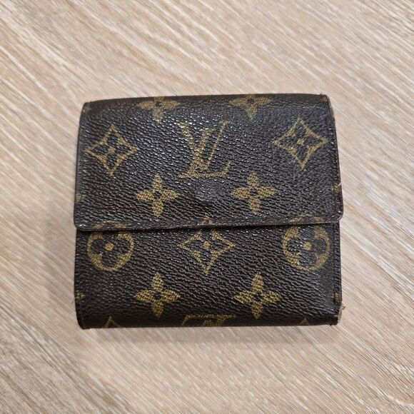 Louis Vuitton Compact Elise Wallet Monogram Vintage Leather - Picture 10 of 10